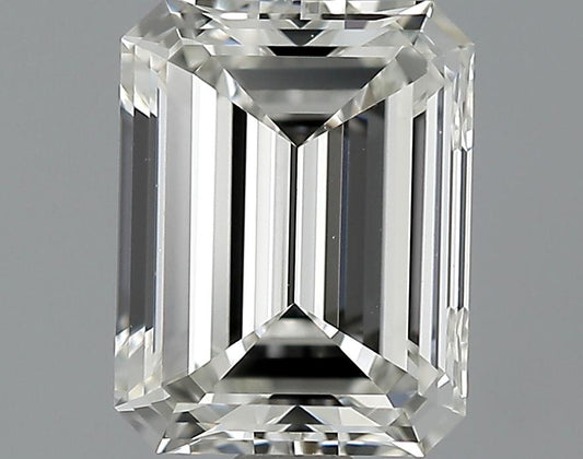 GIA 0.9 I-VVS1 Emerald Diamond