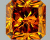 GIA 0.6 Fancy Deep Yellow Orange-I1 Radiant Diamond