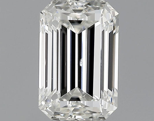 GIA 1.01 G-SI1 Emerald Diamond