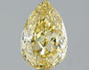 GIA 1.54 Fancy Brownish Yellow-VS1 Pear Diamond