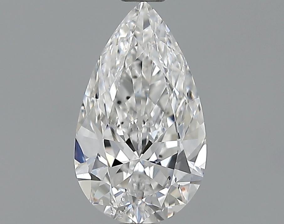 GIA 0.9 E-SI2 Pear Diamond