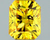 GIA 0.19 Fancy Vivid Yellow-SI1 Radiant Diamond