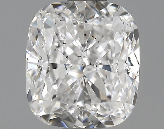 GIA 0.8 D-SI1 Cushion Diamond