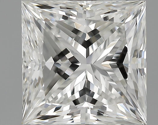 GIA 2.01 H-VVS1 Princess Diamond