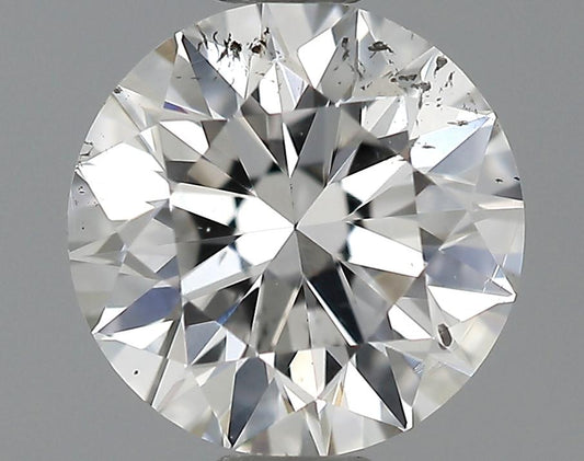GIA 0.54 E-SI2 Round Diamond