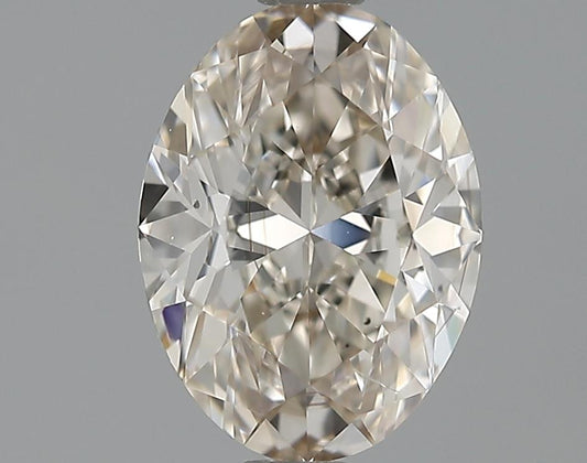 GIA 1.02 M-SI1 Oval Diamond