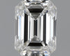 GIA 1 E-VVS2 Emerald Diamond