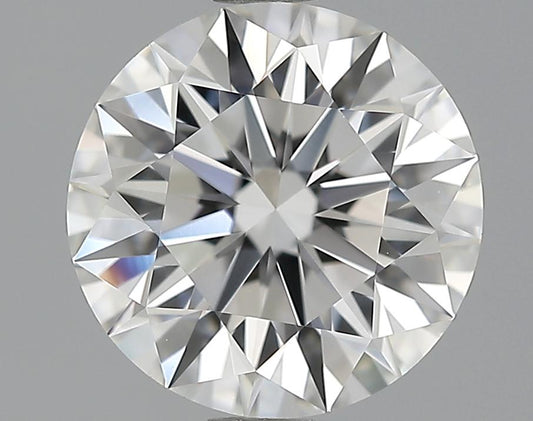 GIA 2.02 E-VVS2 Round Diamond