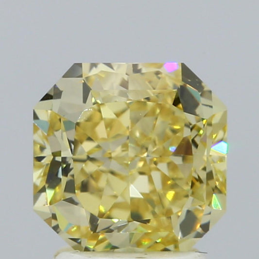 GIA 2.05 Fancy Brownish Yellow-VVS1 Radiant Diamond