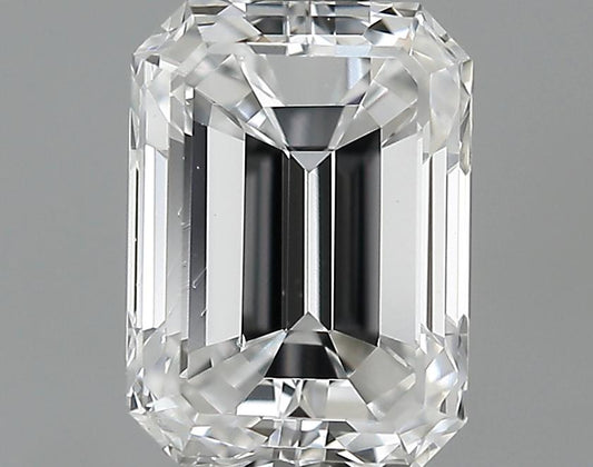 GIA 1 D-VS2 Emerald Diamond