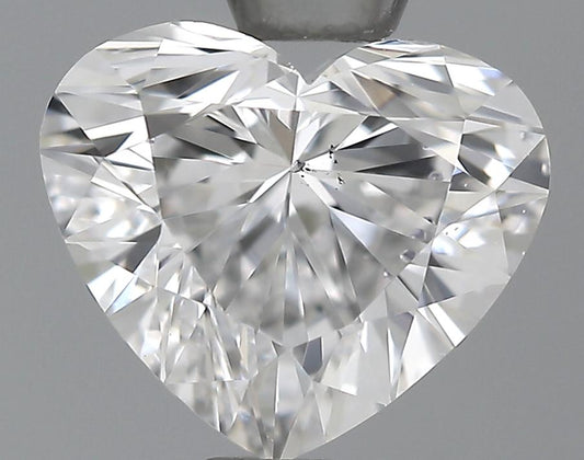 GIA 0.71 D-SI1 Heart Diamond