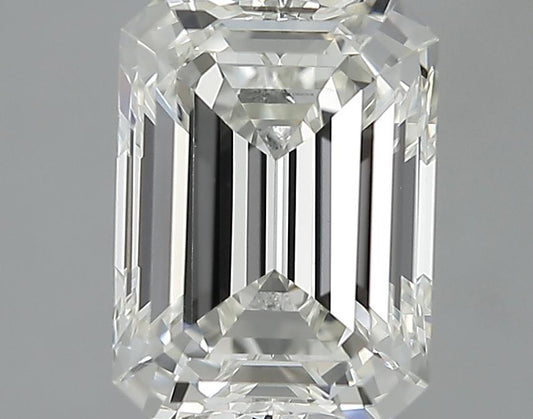 GIA 3.01 I-VVS2 Emerald Diamond