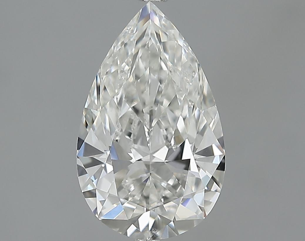 GIA 2.02 H-VS2 Pear Diamond
