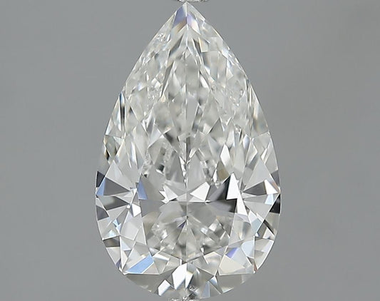 GIA 2.02 H-VS2 Pear Diamond