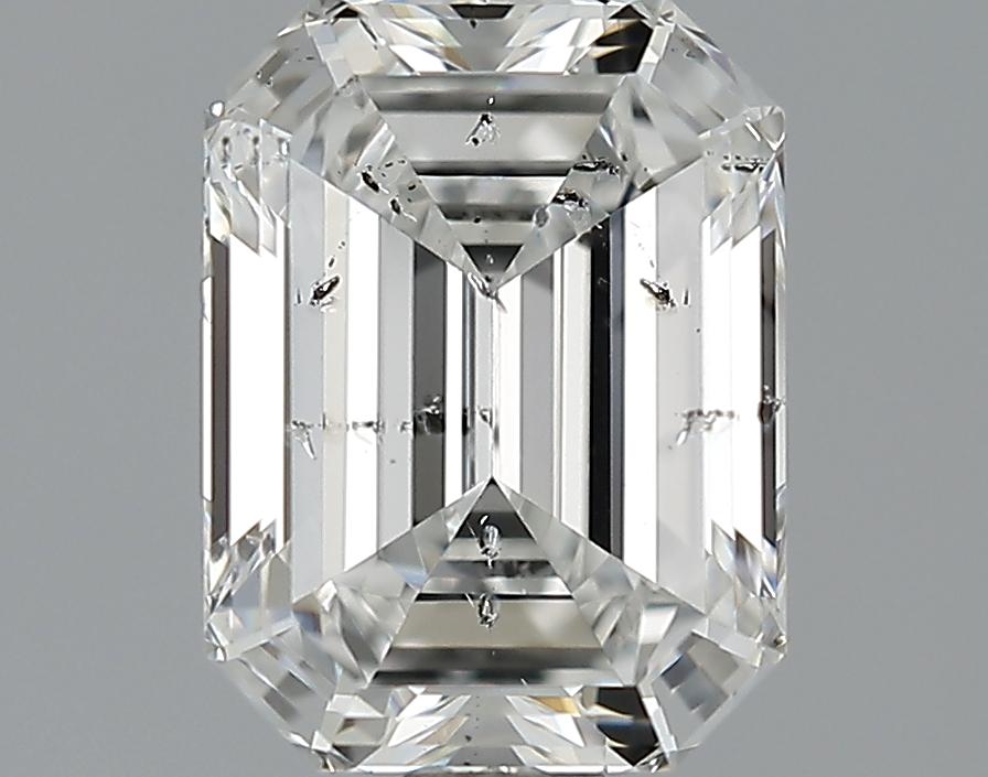 GIA 2.17 F-SI2 Emerald Diamond