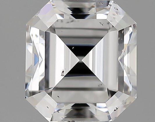 GIA 3 E-SI2 Emerald Diamond