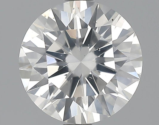GIA 2.12 H-SI2 Round Diamond