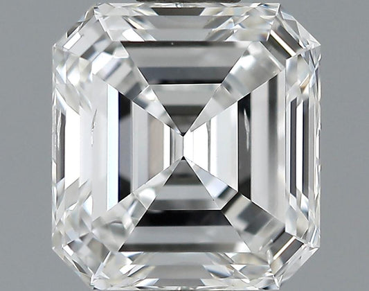 GIA 1.01 F-SI1 Emerald Diamond
