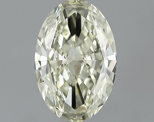 GIA 0.7 U-V-VS1 Oval Diamond