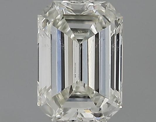 GIA 0.43 K-SI1 Emerald Diamond