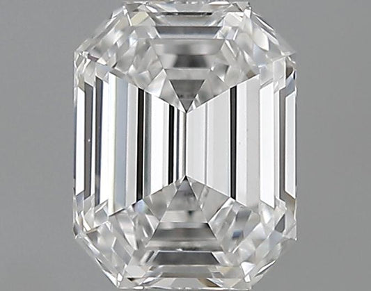 GIA 0.44 E-VVS2 Emerald Diamond
