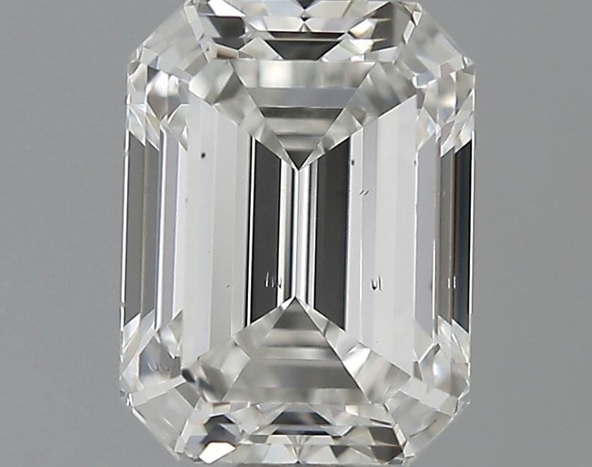 GIA 1.01 G-SI1 Emerald Diamond