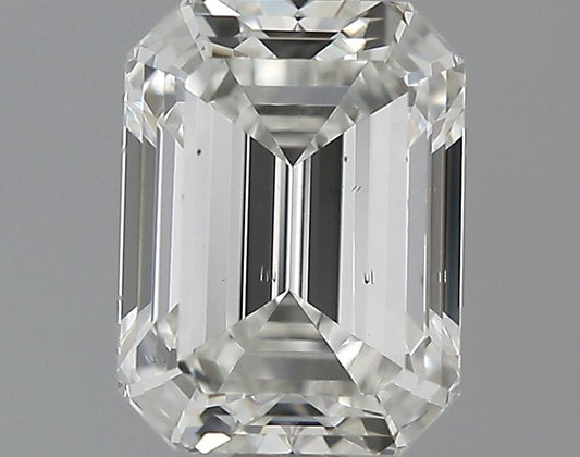 GIA 1.01 G-SI1 Emerald Diamond