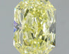 GIA 1.6 Fancy Yellow-VS2 Radiant Diamond