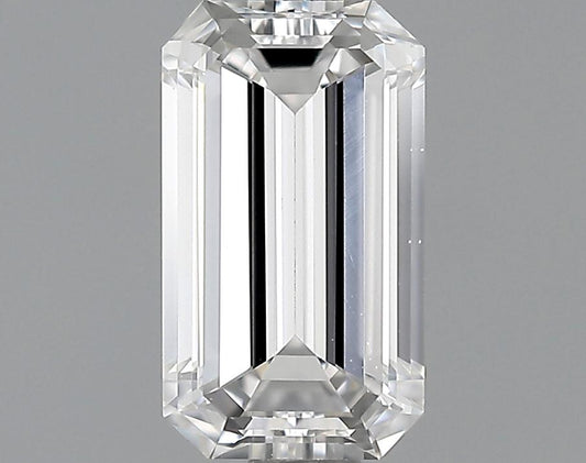 GIA 0.75 D-VVS2 Emerald Diamond