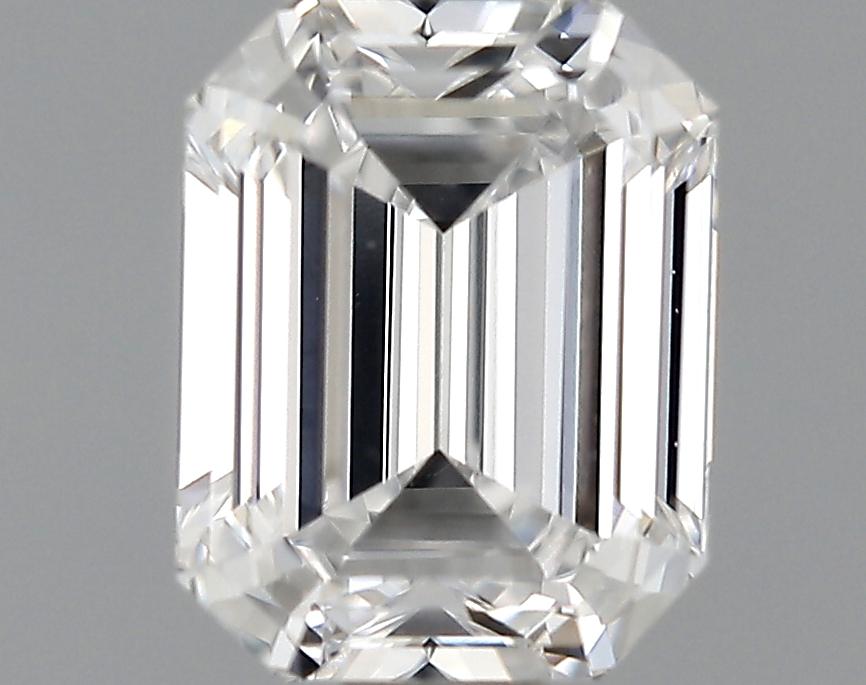 GIA 0.72 D-VVS1 Emerald Diamond