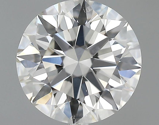 GIA 1.21 H-VVS2 Round Diamond