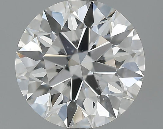 GIA 1.7 G-SI1 Round Diamond