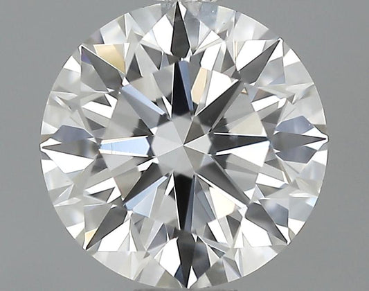 GIA 0.65 F-VVS2 Round Diamond
