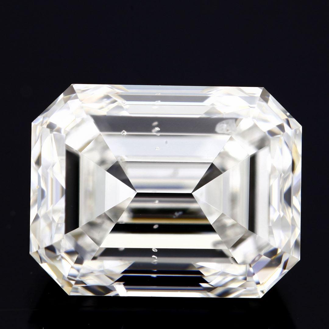 GIA 1.01 G-SI2 Emerald Diamond
