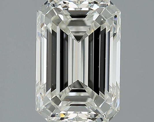 GIA 3.01 I-VVS2 Emerald Diamond