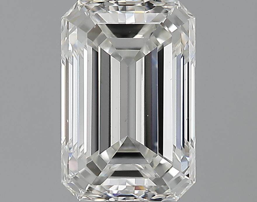 GIA 1.53 H-VS1 Emerald Diamond