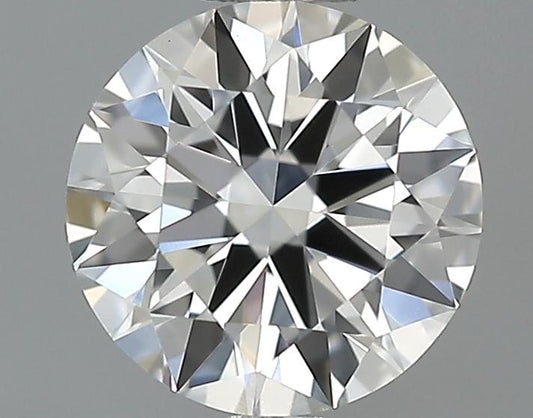 GIA 0.5 H-VVS2 Round Diamond