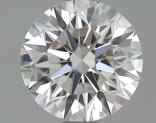 GIA 0.72 F-VVS2 Round Diamond