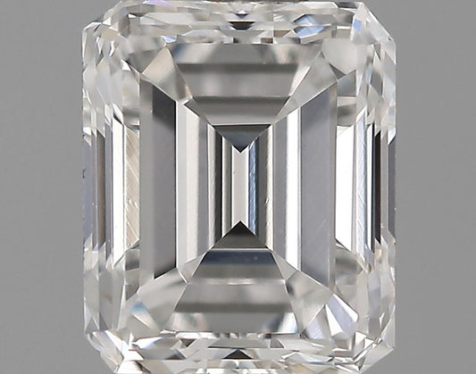GIA 0.92 E-VVS1 Emerald Diamond