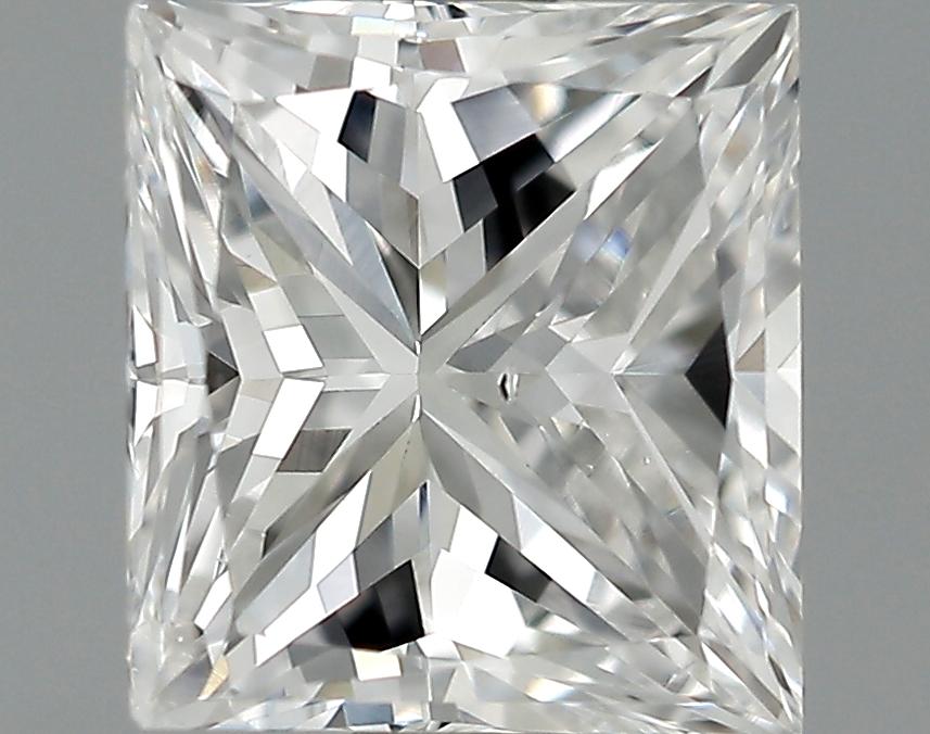 GIA 0.9 D-VS2 Princess Diamond