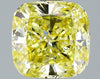 GIA 1.02 Fancy Intense Yellow-SI2 Cushion Diamond