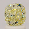 GIA 1.22 Fancy Yellow-SI2 Cushion Diamond