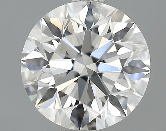 GIA 0.5 H-VVS2 Round Diamond