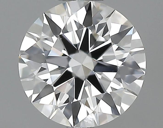 GIA 0.5 E-VVS2 Round Diamond