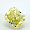 GIA 12.05 Fancy Yellow-VS2 Radiant Diamond