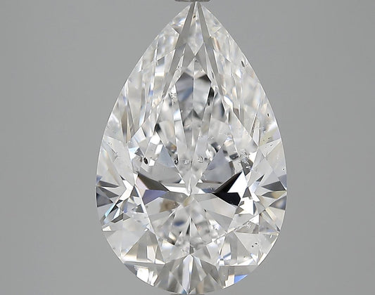 GIA 5.02 E-SI2 Pear Diamond