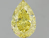 GIA 1.02 Fancy Intense Yellow-VS2 Pear Diamond