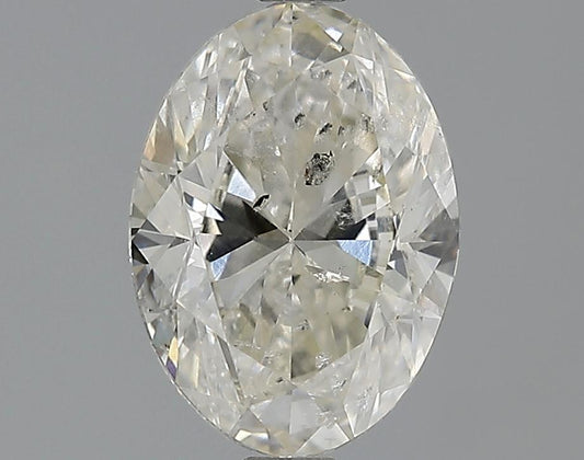 EGL 1.62 G-SI2 Oval Diamond