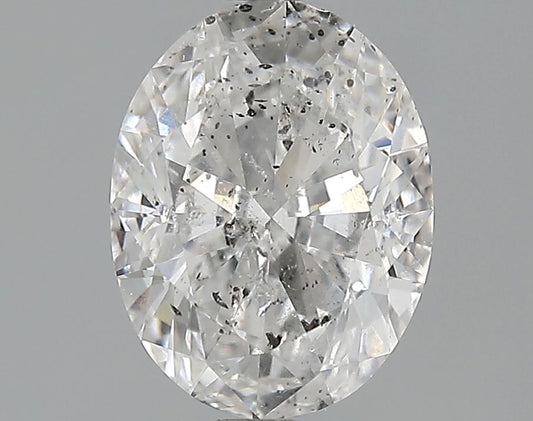EGL 1.54 D-SI2 Oval Diamond