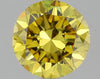 GIA 2 Fancy Deep Yellow-VS2 Round Diamond